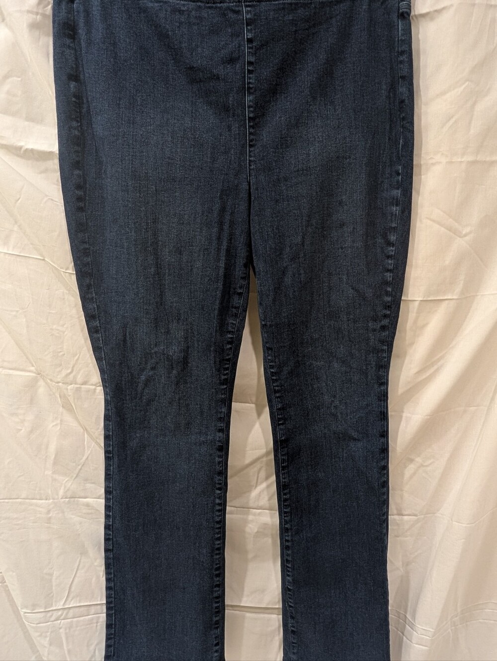 NYDJ Decker SpanSpring Pull-On Slim Bootcut Jeans Dark Wash Tall 1XT 14WT-18WT